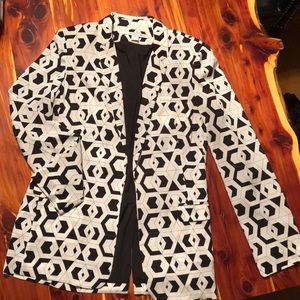 DVF Diane von Furstenburg Silk Blazer